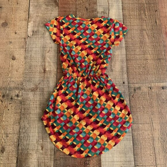 Lularoe toddler girls size 2T geometric shaped high low dress - Picture 7 of 7